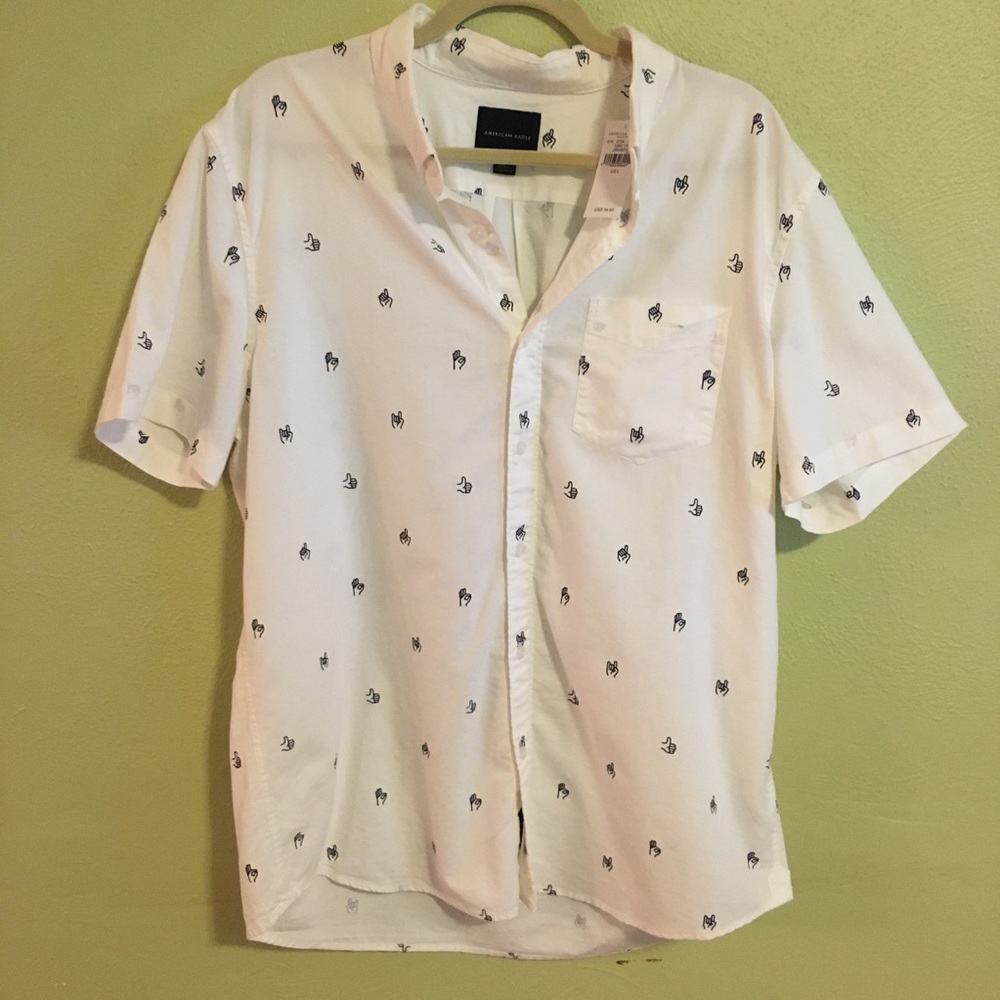 NWT American Eagle Button Up
